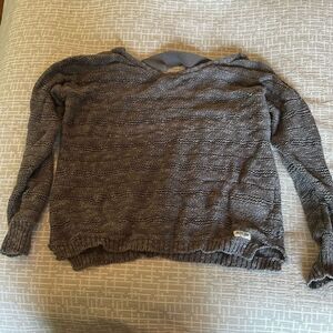 Double Agent size small back cutout sweater